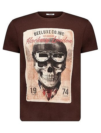 T-shirt en coton pour homme 'Deeluxe'