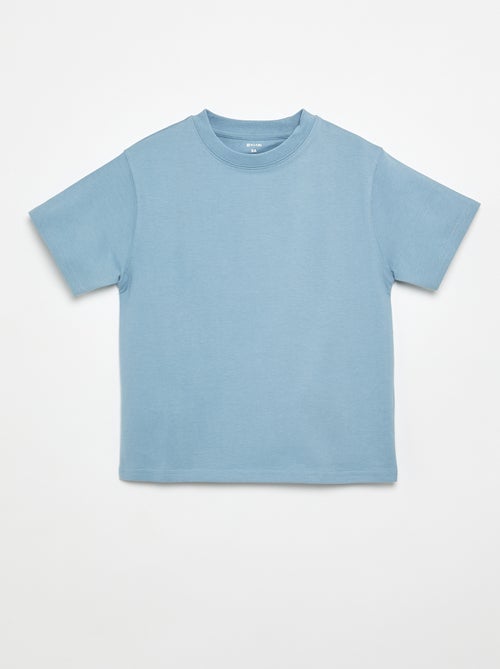 T-shirt en coton premium - Kiabi