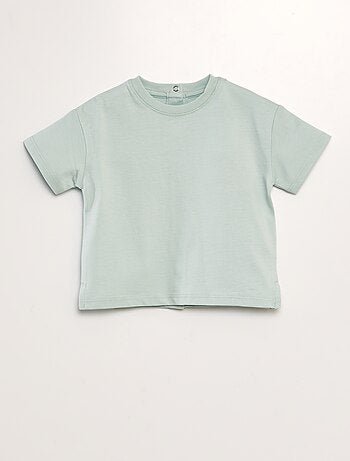 T-shirt en coton pressionné au dos - Tough Cotton™ - Mixte