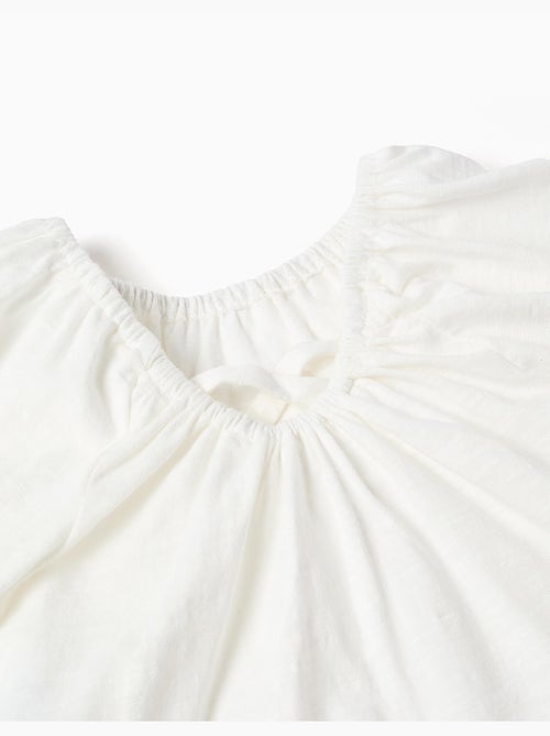 T-shirt en coton + short à motif floral - Kiabi