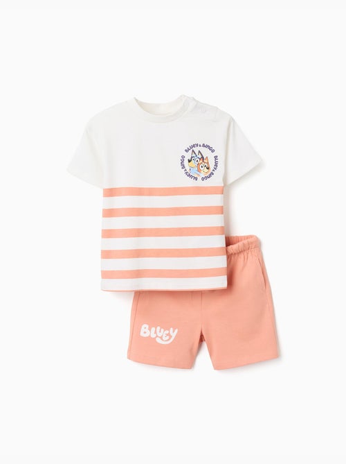 T-shirt en coton + short avec Bluey - Kiabi