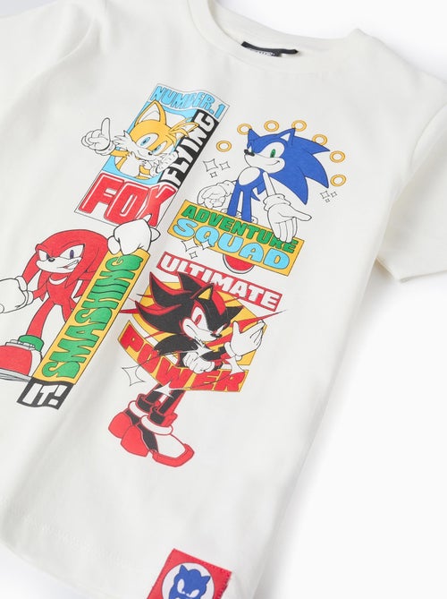T-shirt en Coton Sonic - Kiabi