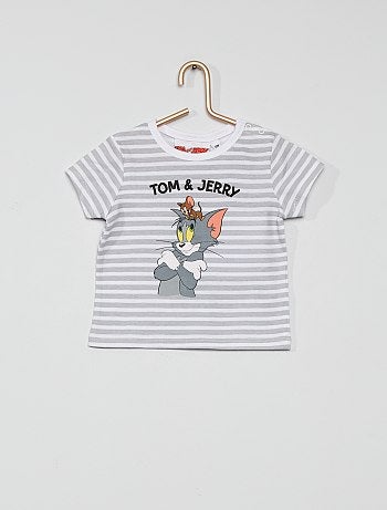 T-shirt en coton 'Tom & Jerry'
