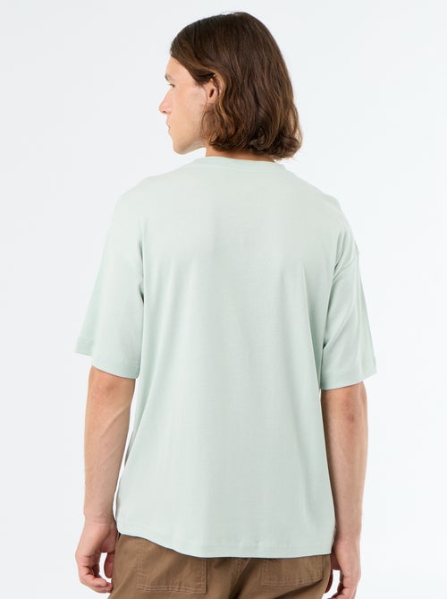 T-shirt en coton uni à col rond pour homme - Kiabi T-shirt en coton uni à col rond pour homme - Kiabi