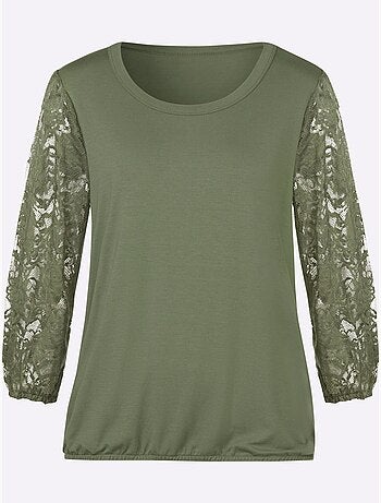 T-shirt En Dentelle Affinant - Taille Standard - Witt