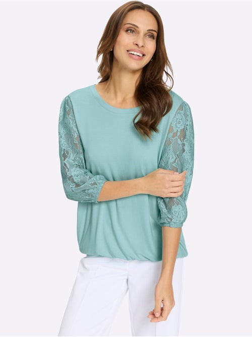 T-shirt En Dentelle Affinant - Taille Standard - Witt - Kiabi T-shirt En Dentelle Affinant - Taille Standard - Witt - Kiabi