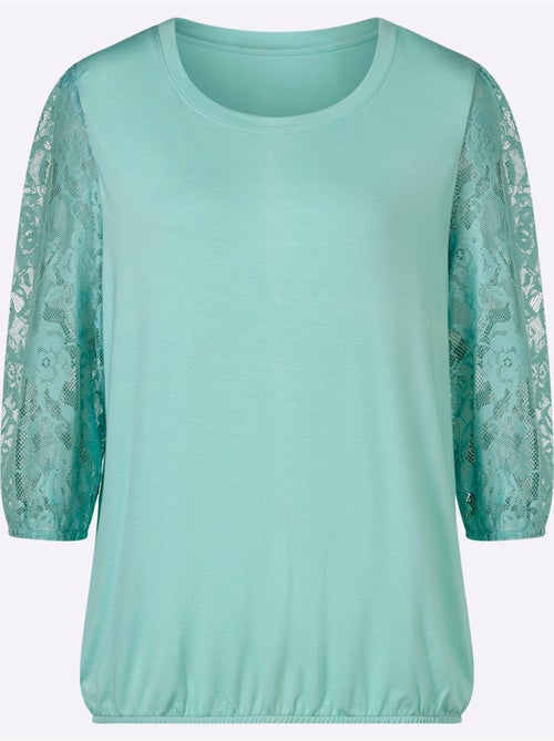 T-shirt En Dentelle Affinant - Taille Standard - Witt - Kiabi T-shirt En Dentelle Affinant - Taille Standard - Witt - Kiabi