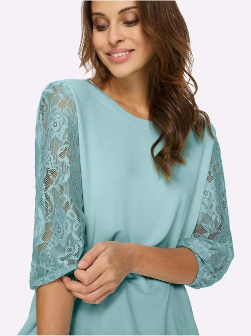 T-shirt En Dentelle Affinant - Taille Standard - Witt - Kiabi T-shirt En Dentelle Affinant - Taille Standard - Witt - Kiabi