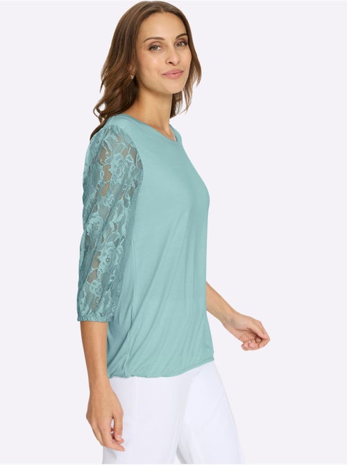 T-shirt En Dentelle Affinant - Taille Standard - Witt - Kiabi T-shirt En Dentelle Affinant - Taille Standard - Witt - Kiabi