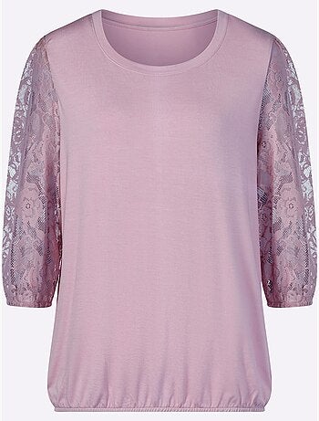 T-shirt En Dentelle Affinant - Taille Standard - Witt