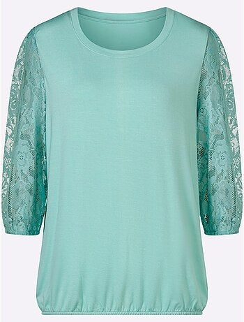 T-shirt En Dentelle Avec Viscose (ecovero) - Taille Standard - Witt