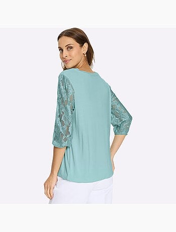 T-shirt En Dentelle Avec Viscose (ecovero) - Taille Standard - Witt