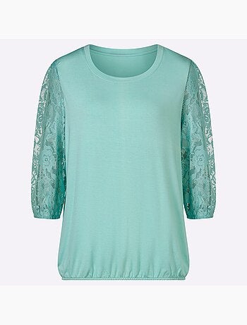 T-shirt En Dentelle Avec Viscose (ecovero) - Taille Standard - Witt