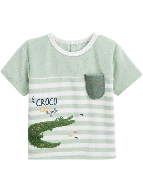T-shirt en éponge Crocro rigolo - Kiabi
