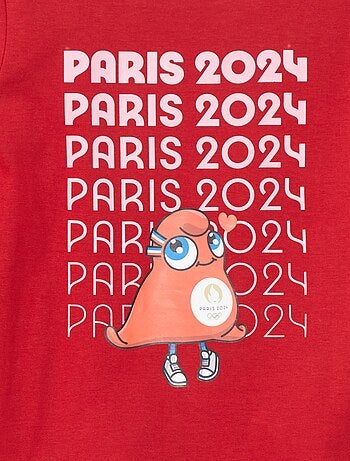 T-shirt Village Olympique France Jeux Paralympiques Paris 2024 - Le Coq Sportif - Taille S