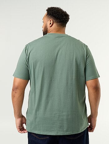 T-shirt en jersey à col V