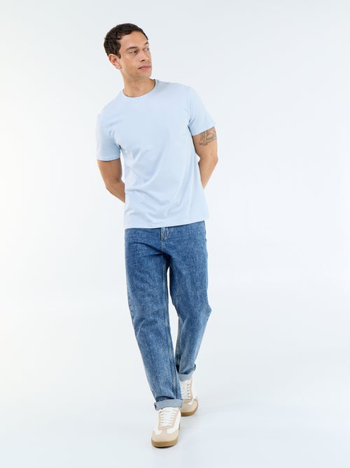 T-shirt en jersey à col rond pour homme - Kiabi T-shirt en jersey à col rond pour homme - Kiabi
