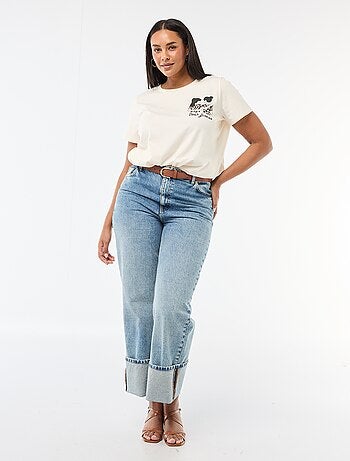 T-shirt en jersey à manches courtes 'Agathe Sorlet x Kiabi' - Saint-Valentin