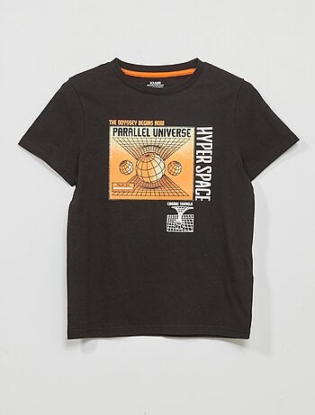 T-shirt en jersey à manches courtes - Kiabi
