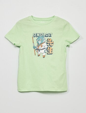 T-shirt en jersey à manches courtes - Kiabi