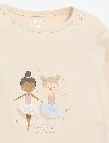 T-shirt en jersey à manches longues