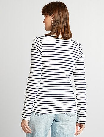 T-shirt en jersey à manches longues