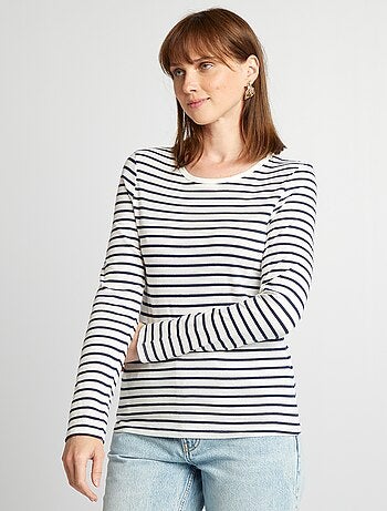 T-shirt en jersey à manches longues