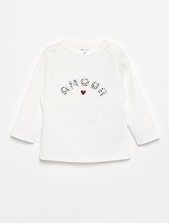 T-shirt en jersey à manches longues
