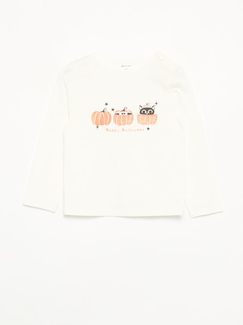 T-shirt en jersey à manches longues - Kiabi