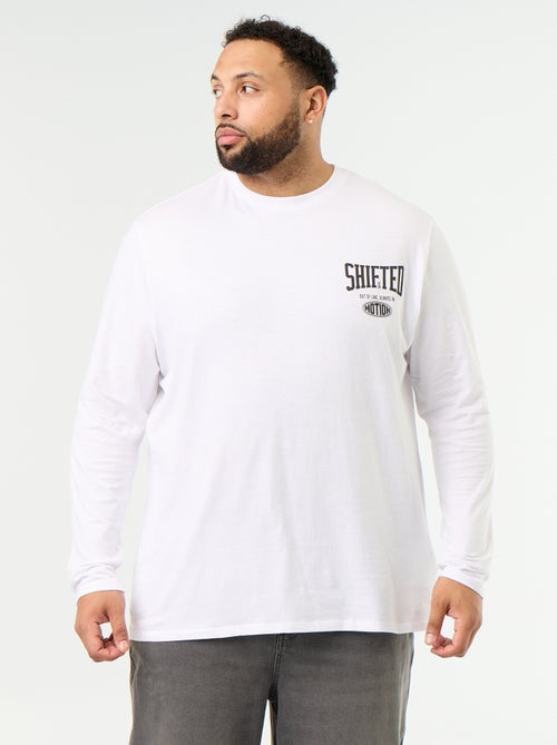 T-shirt en jersey à manches longues - Kiabi T-shirt en jersey à manches longues - Kiabi