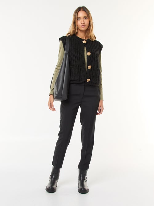 T-shirt en jersey à manches longues - Kiabi