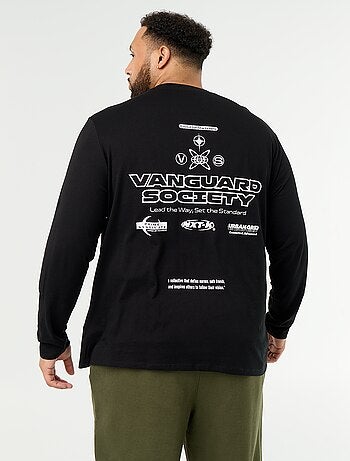 T-shirt en jersey à manches longues