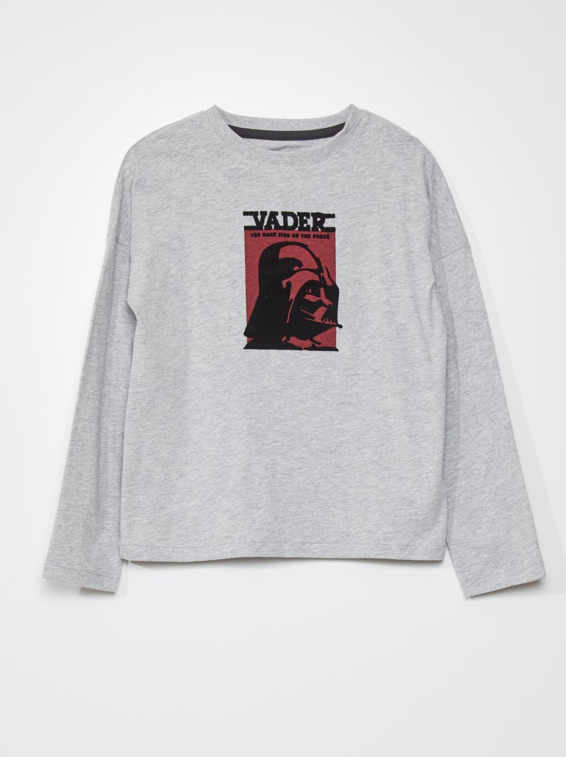 T-shirt en jersey à manches longues 'Star Wars' Gris - Kiabi