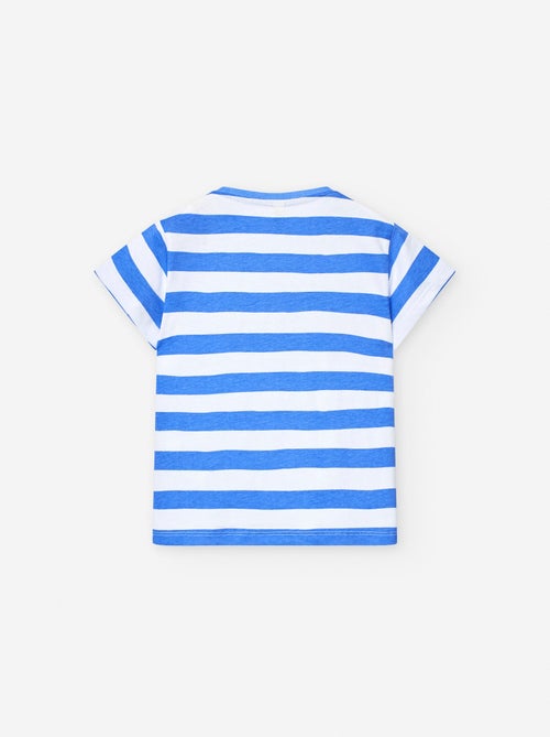 T-shirt en Jersey à Rayures - Kiabi