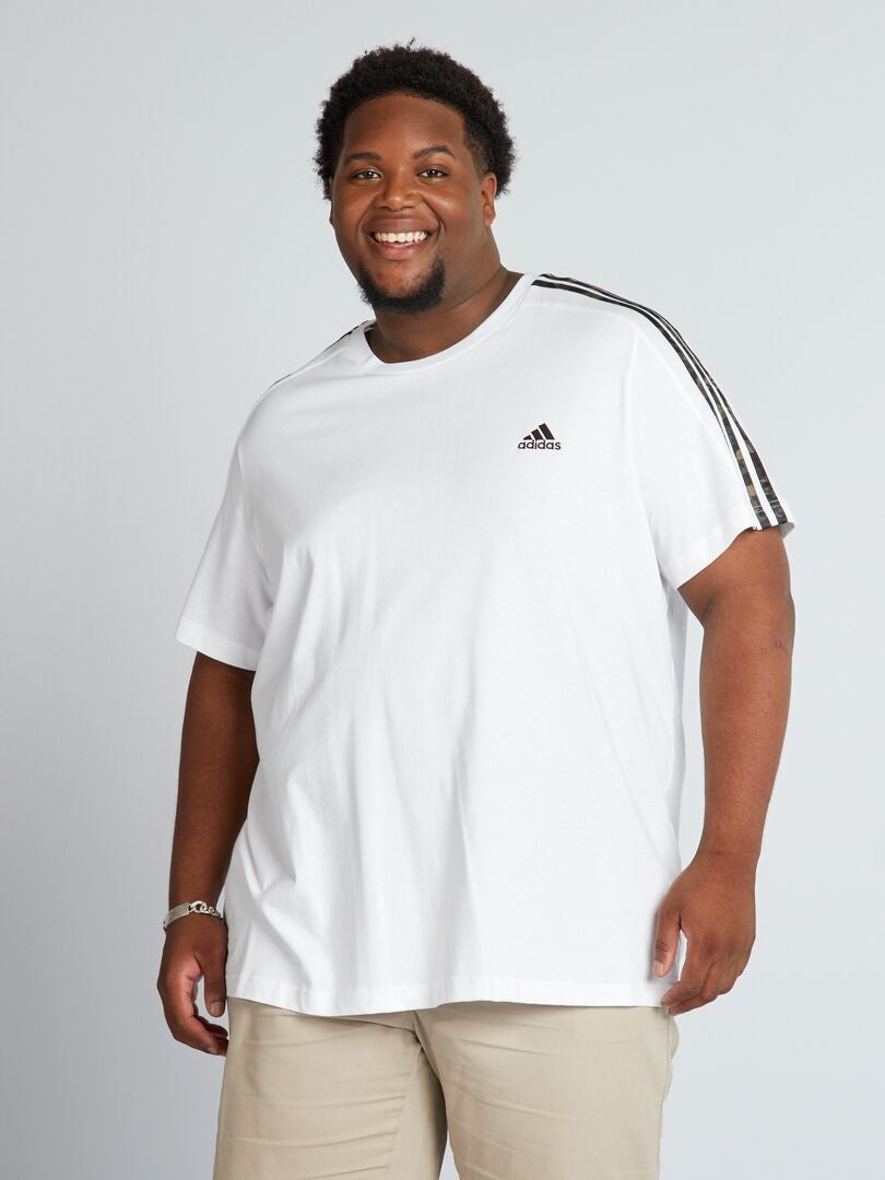 T-shirt en jersey 'adidas' Blanc - Kiabi