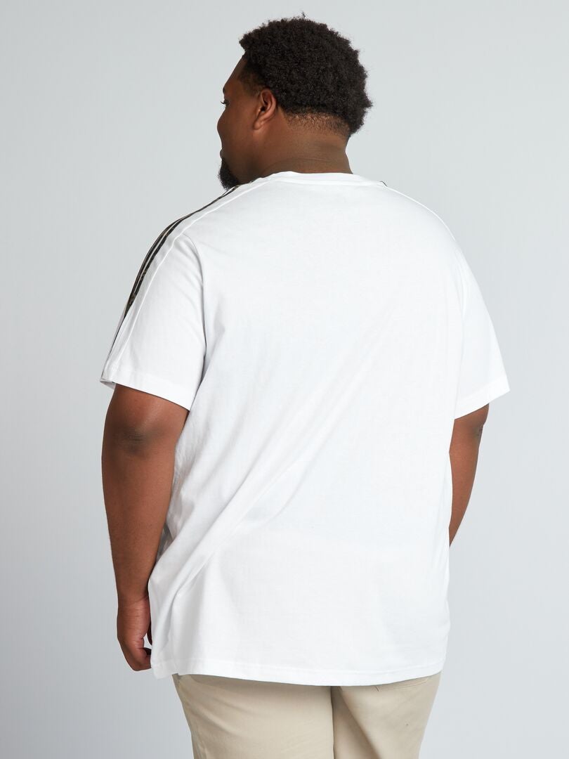 T-shirt en jersey 'adidas' Blanc - Kiabi