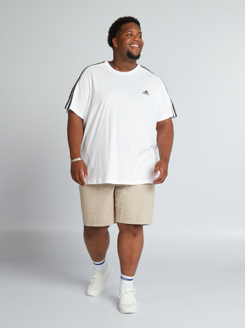 T-shirt en jersey 'adidas' Blanc - Kiabi
