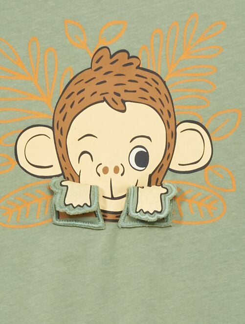 T-shirt en jersey avec animation - Kiabi