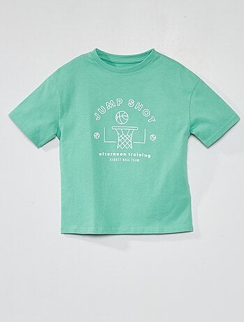 T-shirt en jersey avec imprimé - Kiabi