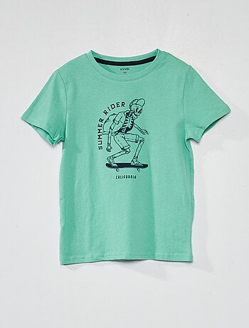 T-shirt en jersey avec imprimé - Kiabi