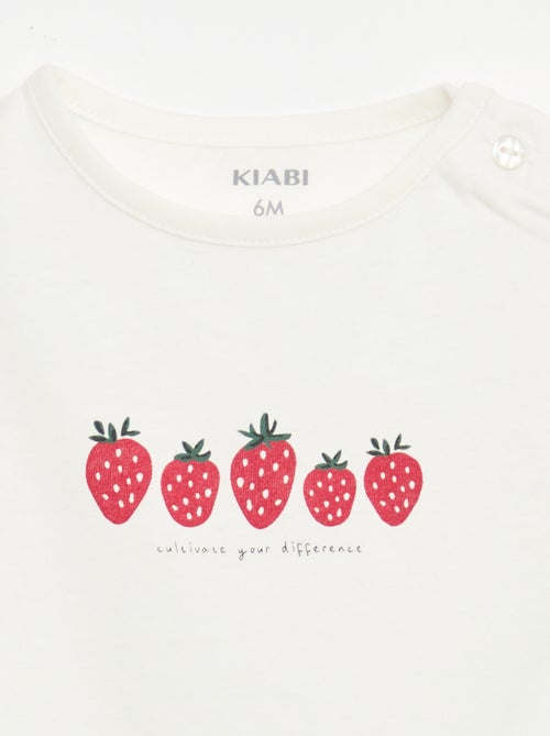 T-shirt en jersey avec manches courtes - Kiabi