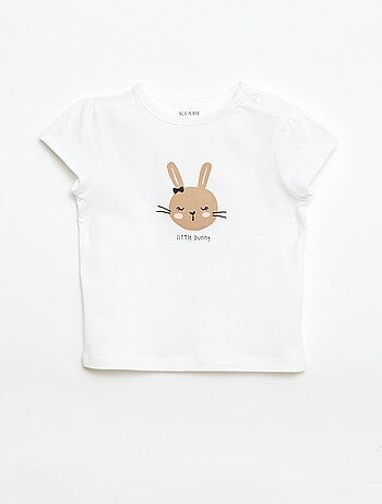 T-shirt en jersey avec manches courtes