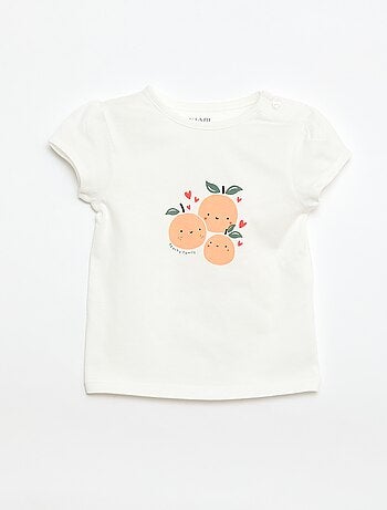 T-shirt en jersey avec manches courtes