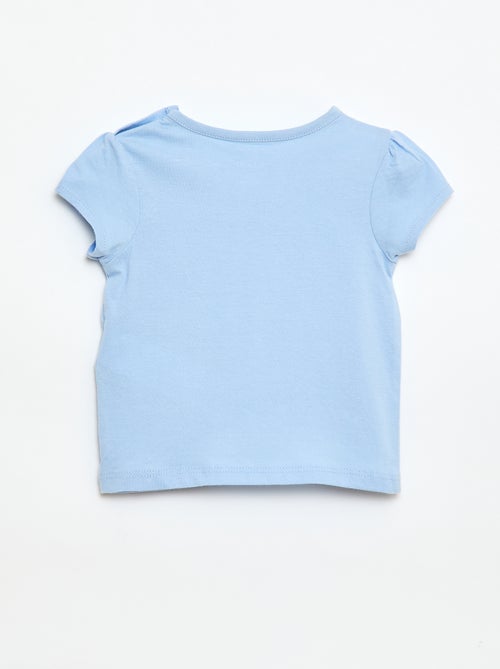 T-shirt en jersey avec manches courtes - Kiabi