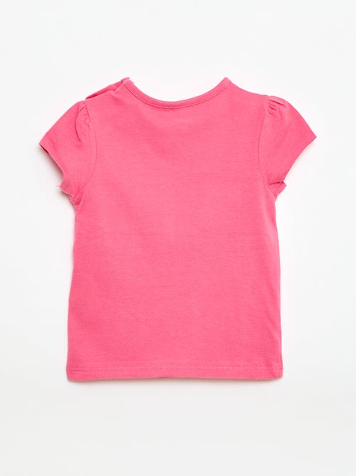 T-shirt en jersey avec manches courtes - Kiabi