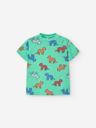 T-shirt en Jersey avec Motif