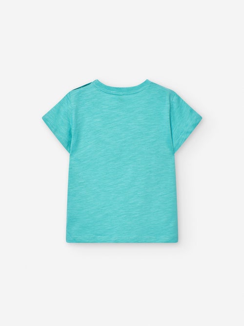 T-shirt en Jersey avec Poche - Kiabi