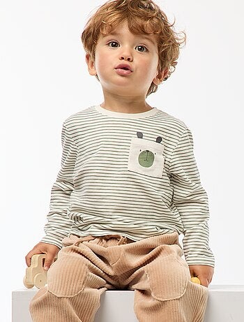 T-shirt en jersey avec poche poitrine