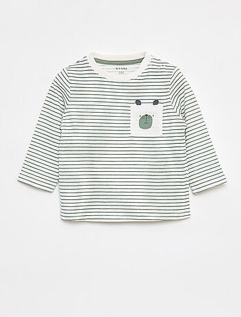 T-shirt en jersey avec poche poitrine