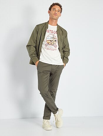 T-shirt en jersey avec print - Kiabi